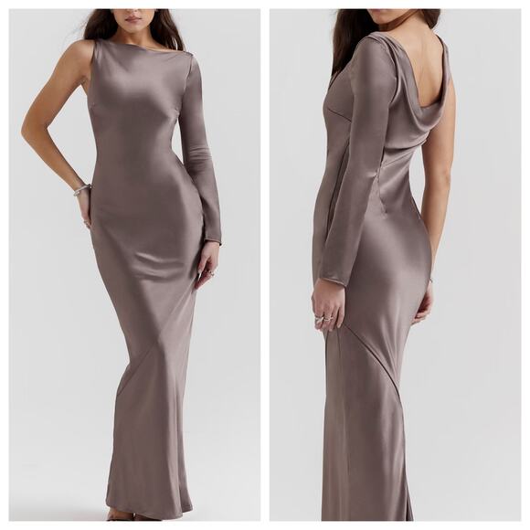 House of CB Dresses & Skirts - New House of CB Satin Maxi Dress